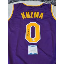 Nba La Lakers Kuzma gesigneerde Jersey