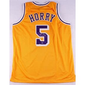 Nba Lakers Robert Horry gesigneerde Jersey