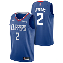 Nike Los Angeles Clippers Leonard Kids Jersey Blue