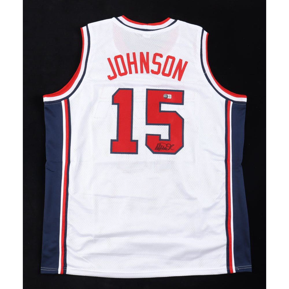 Nba Dreamteam 1992  Magic Johnson gesigneerde Jersey