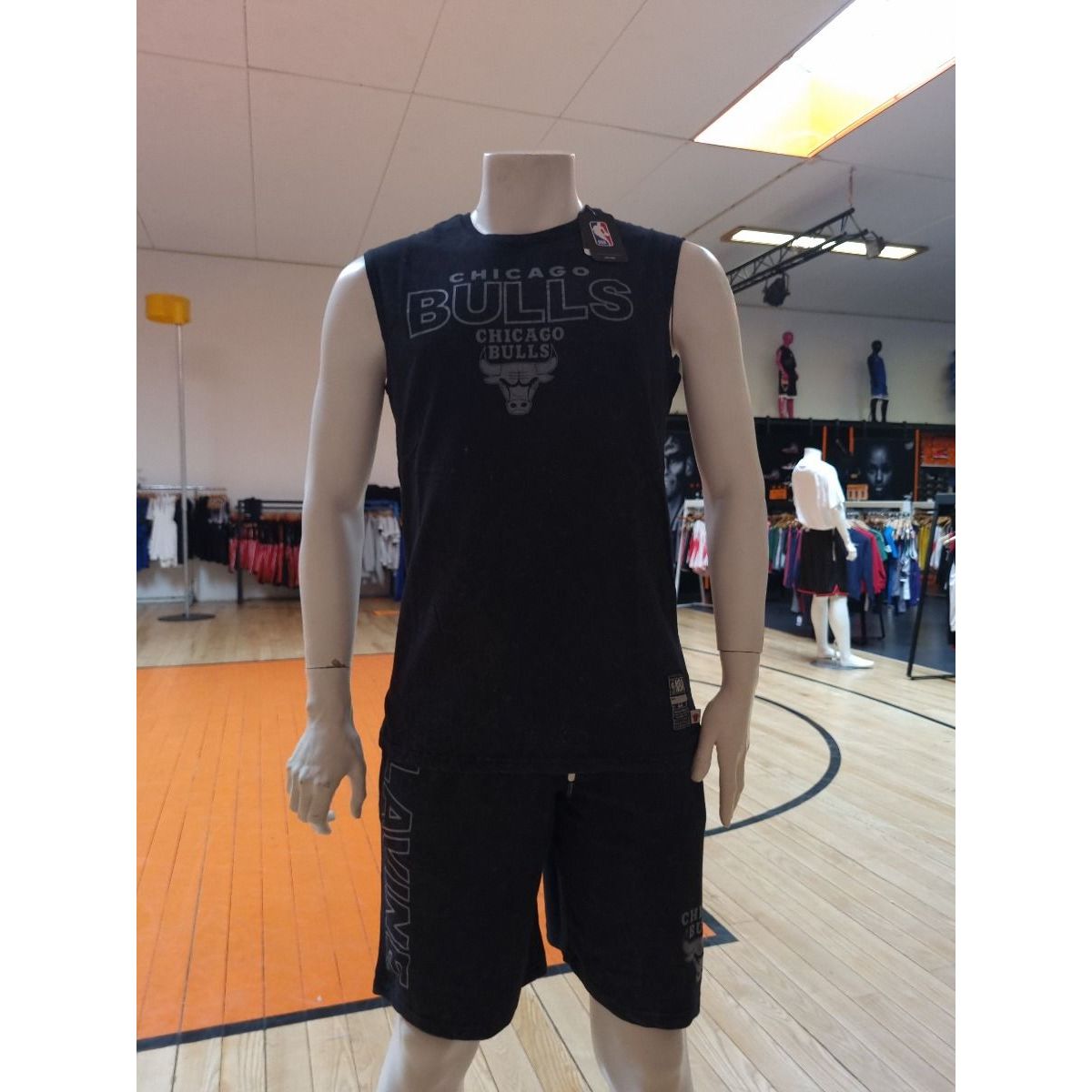 Chicago bulls sleeveless t-shirt lavine Zwart